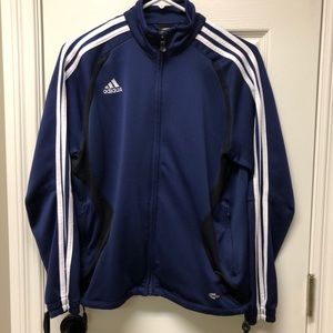 Adidas Dri Fit Zip Up